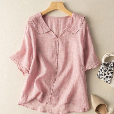 Aria | Linen Blouse