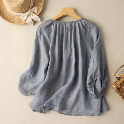 Alina | Linen Blouse