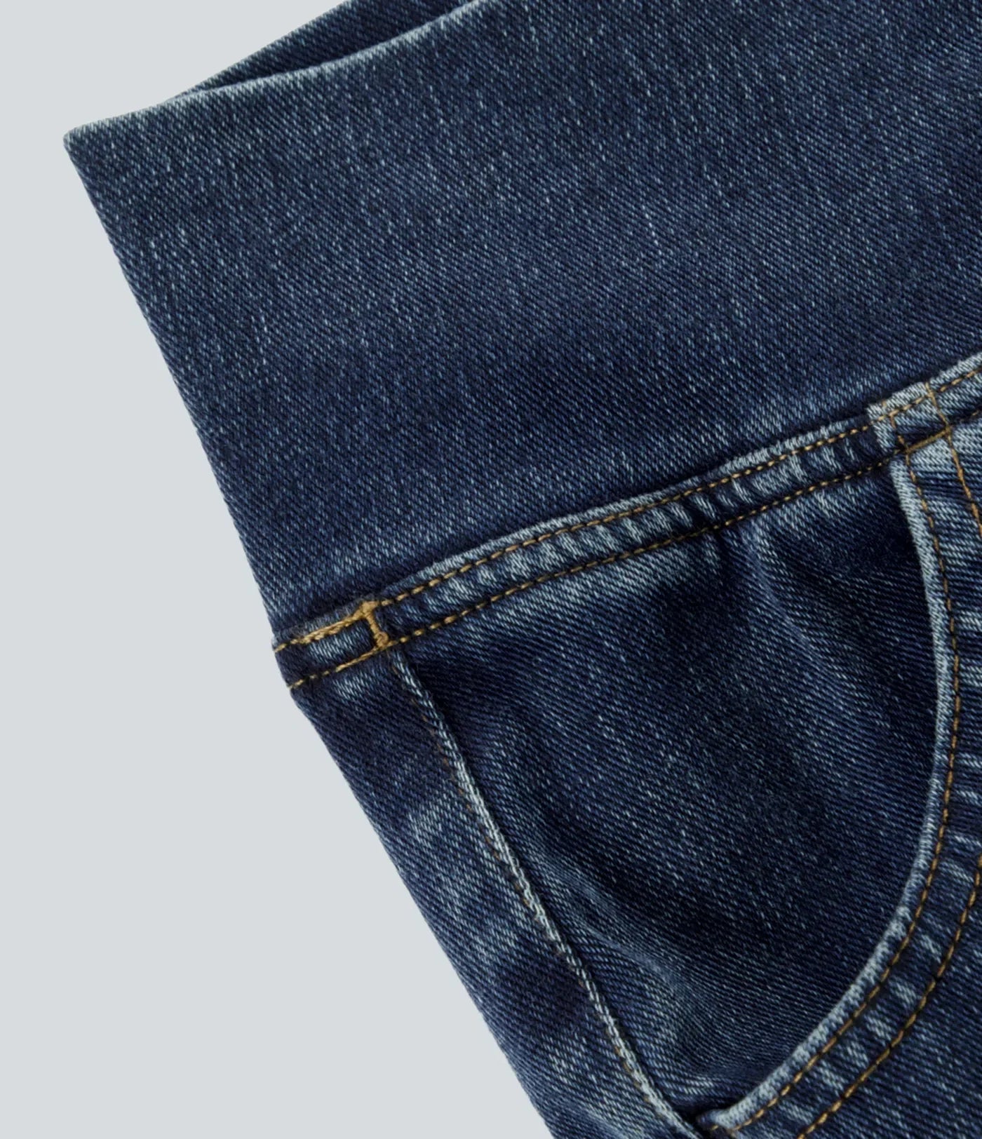 SF Flex™ High Waisted Crossover Pocket Washed Casual Jeans