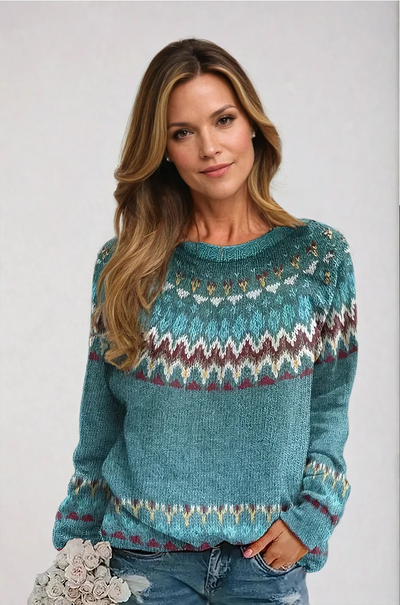 Olivia | Retro Autumn Sweater