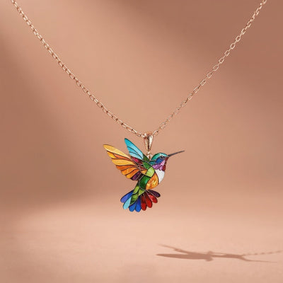 Lola | Beautiful Hummingbird Necklace
