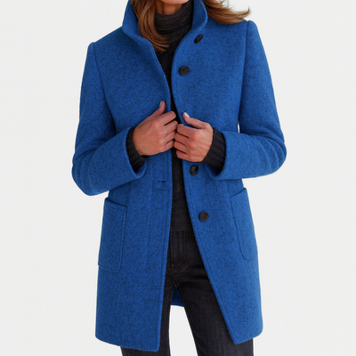 Victoria | Ladies Coat with High Collar