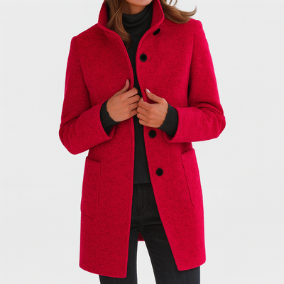 Victoria | Ladies Coat with High Collar