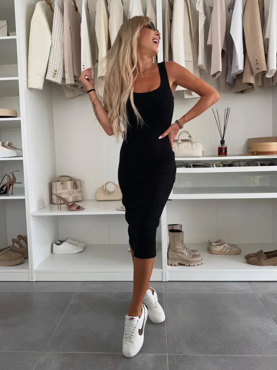 Manon | Comfortable Midi Dress & Jacket