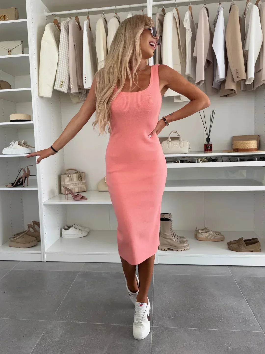 Manon | Comfortable Midi Dress & Jacket