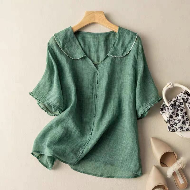 Aria | Linen Blouse